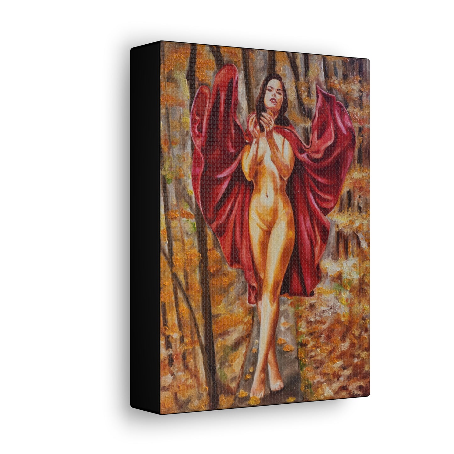 "Red Riding Hood" Canvas Print