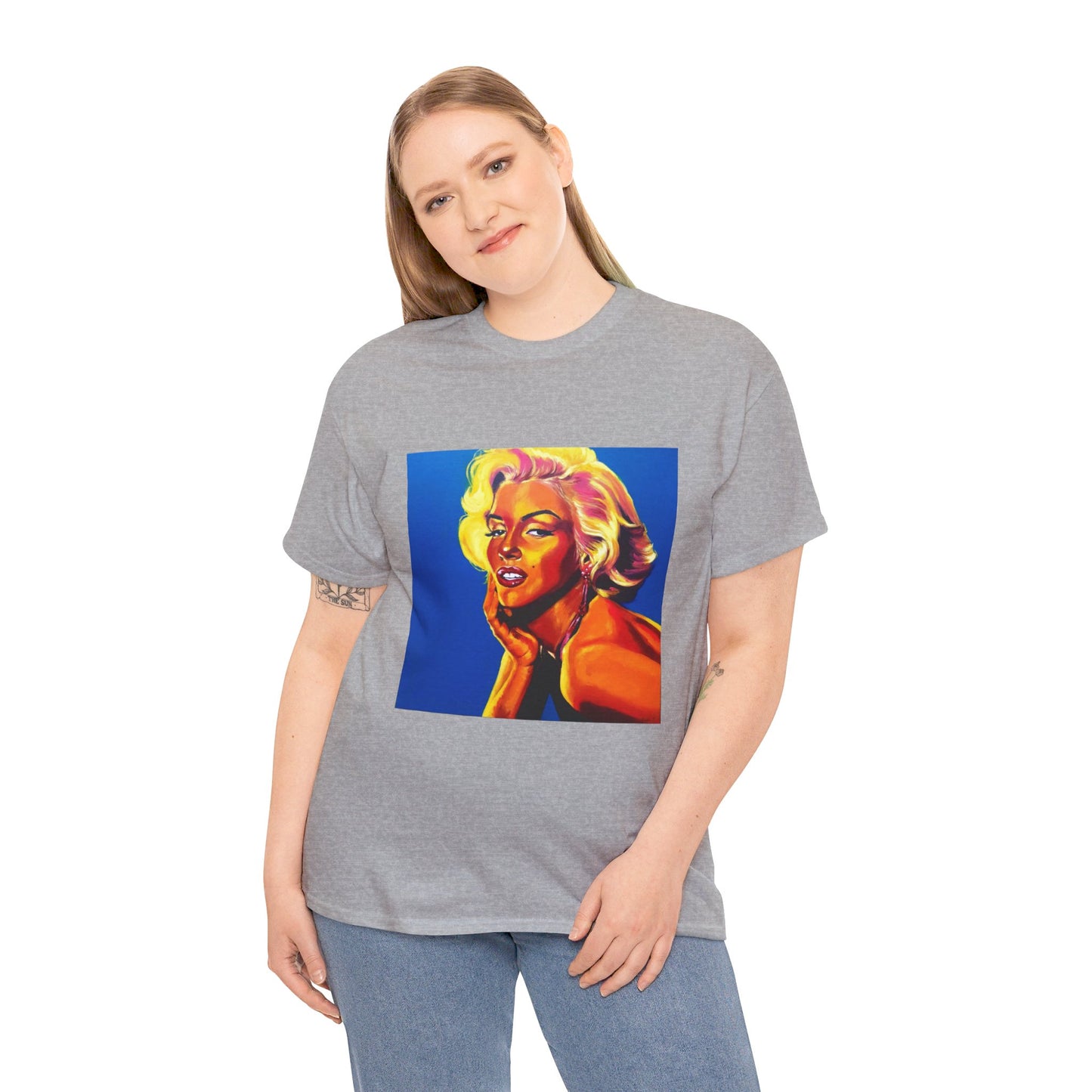 "Marylin Monroe" Unisex Heavy Cotton Tee