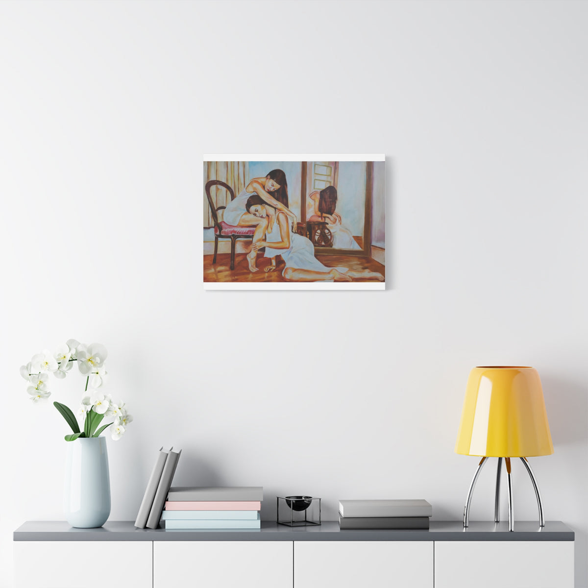 Divulgence" - Stretched Canvas Print Wall Art canvas art print mockup view 22
