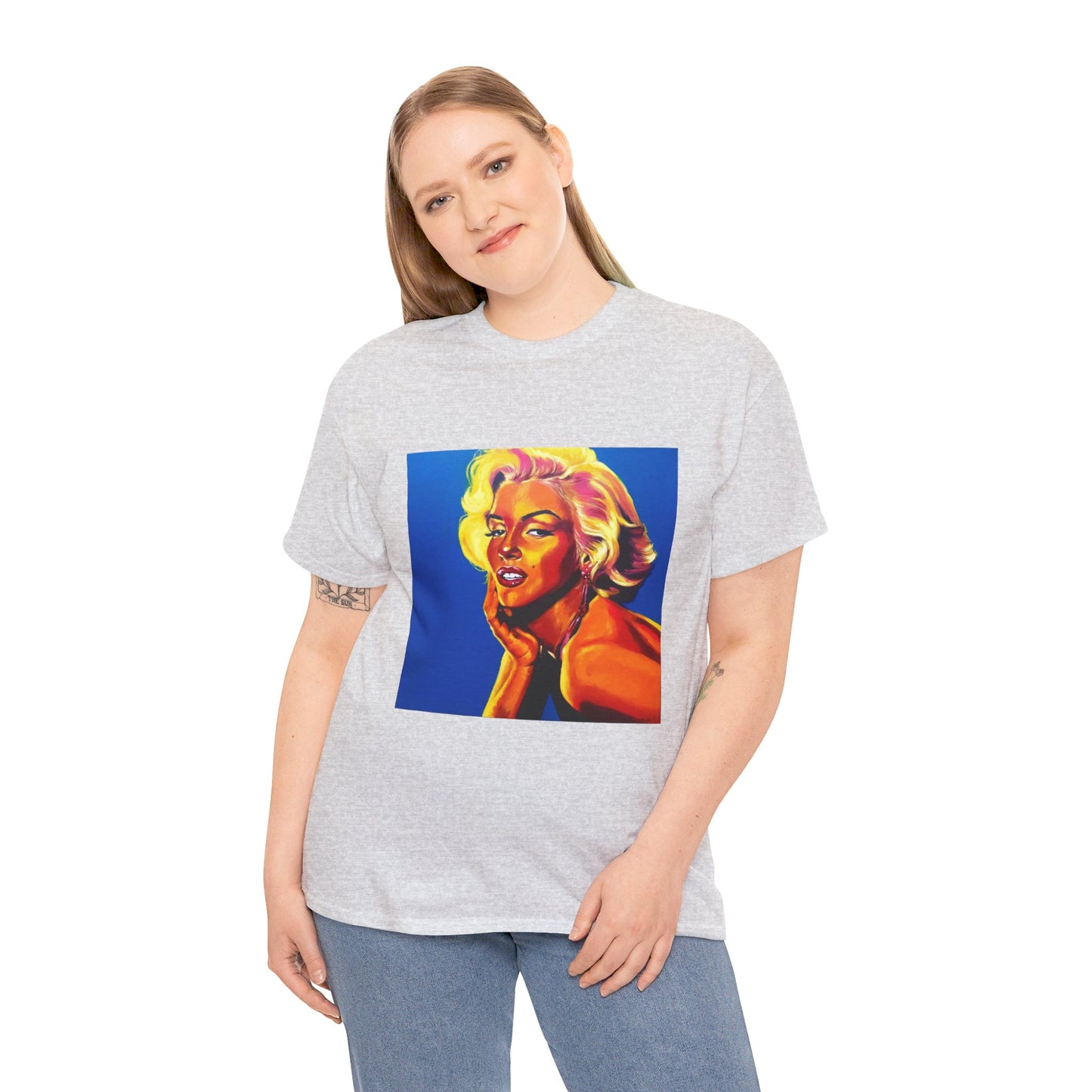 "Marylin Monroe" Unisex Heavy Cotton Tee