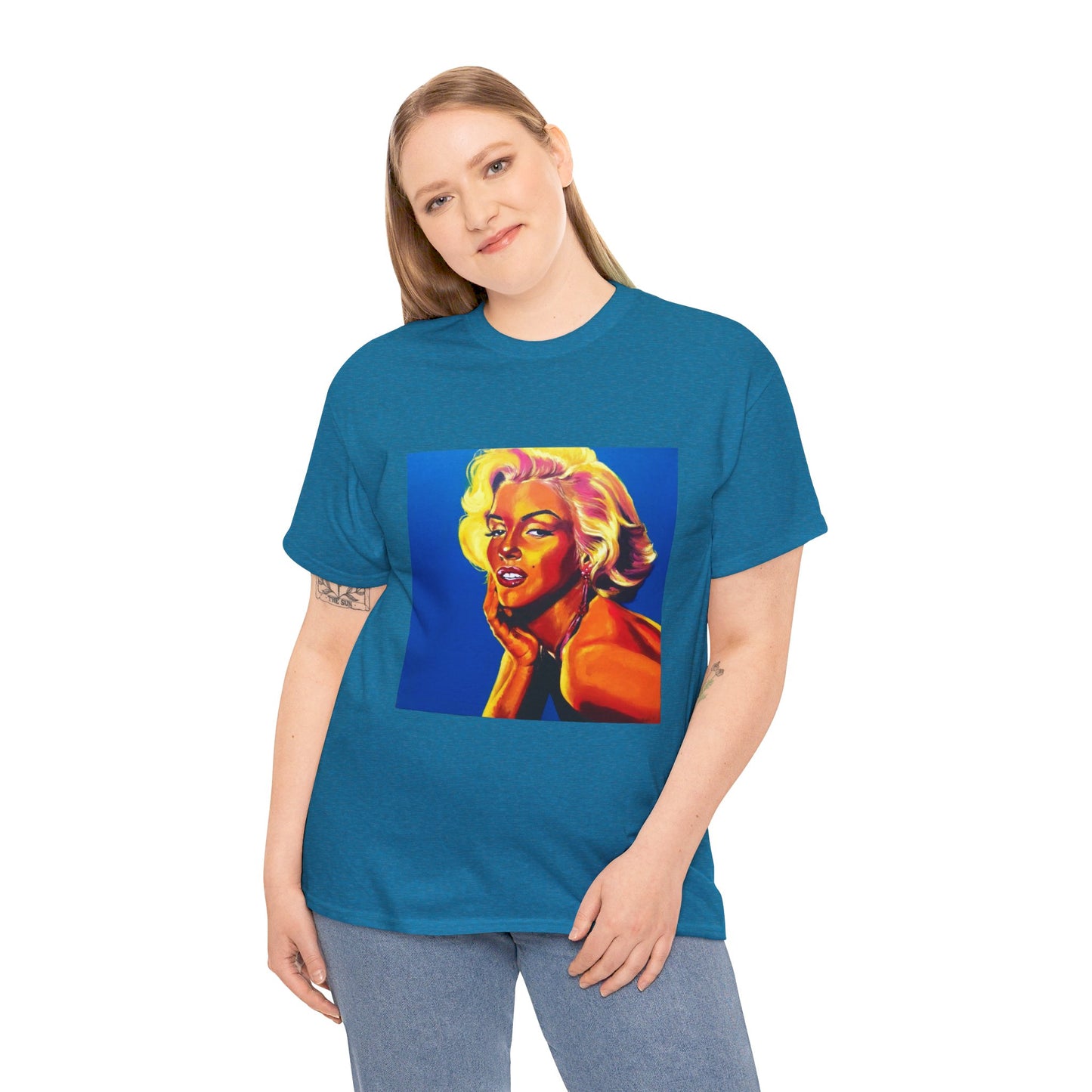 "Marylin Monroe" Unisex Heavy Cotton Tee