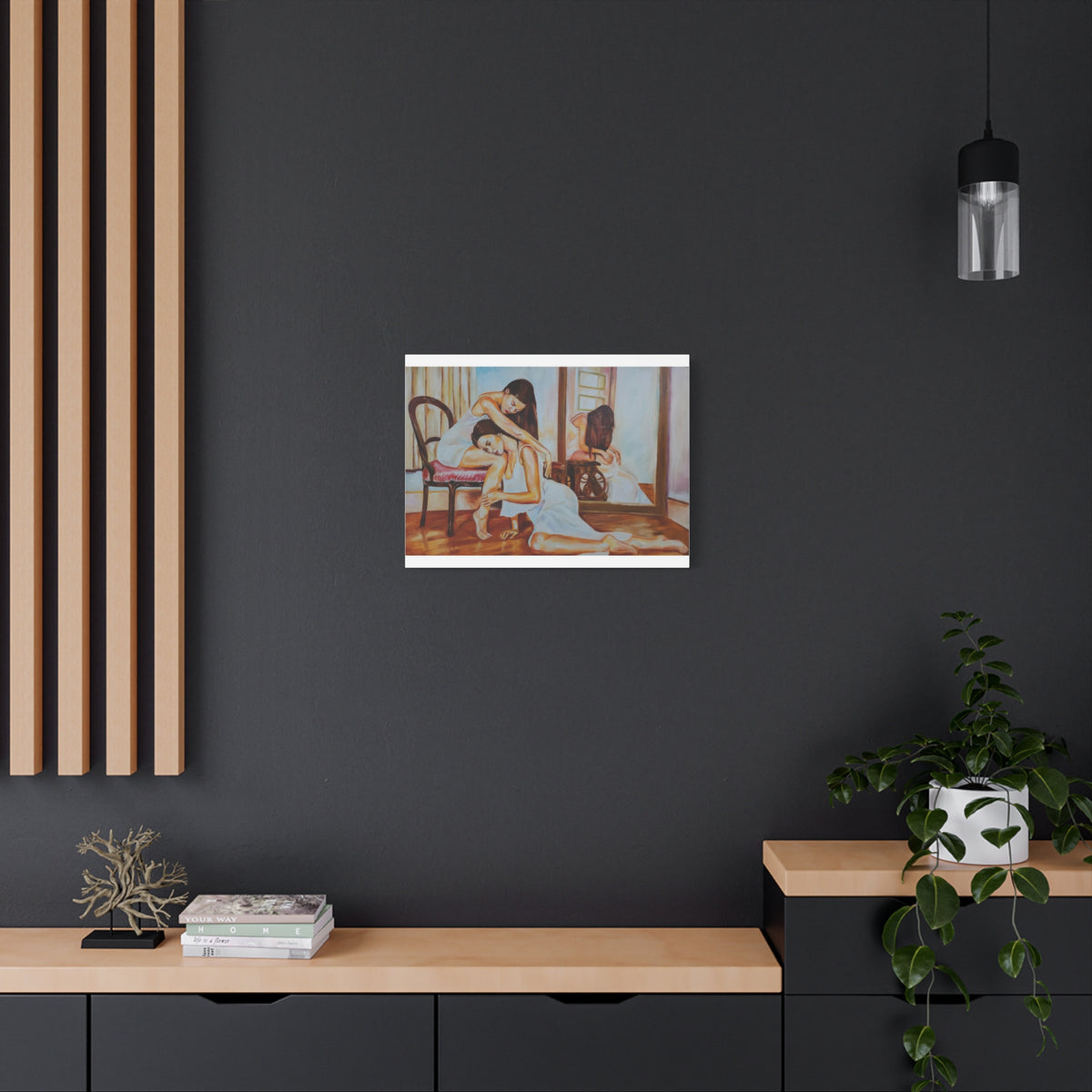 Divulgence" - Stretched Canvas Print Wall Art canvas art print mockup view 23