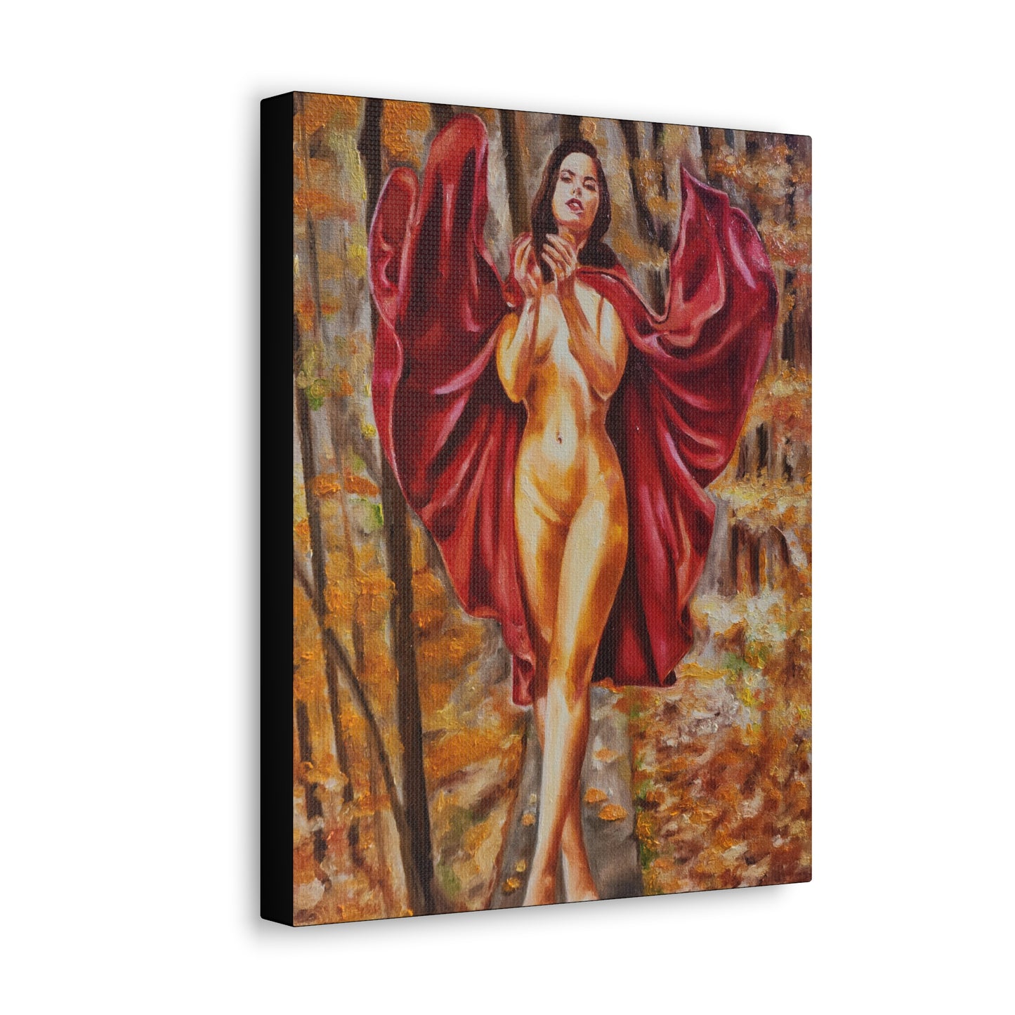 "Red Riding Hood" Canvas Print