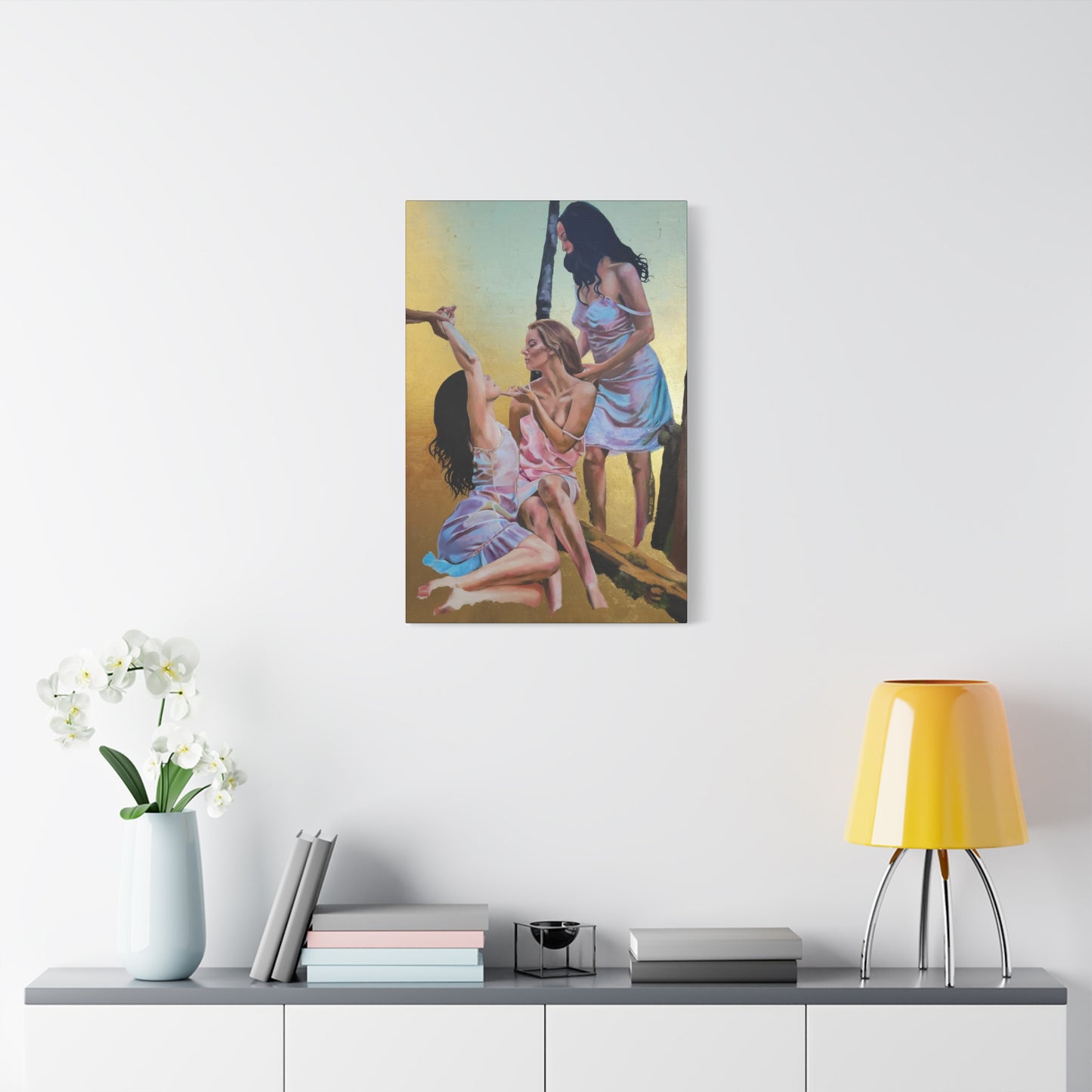 "The Three Graces" Canvas Print