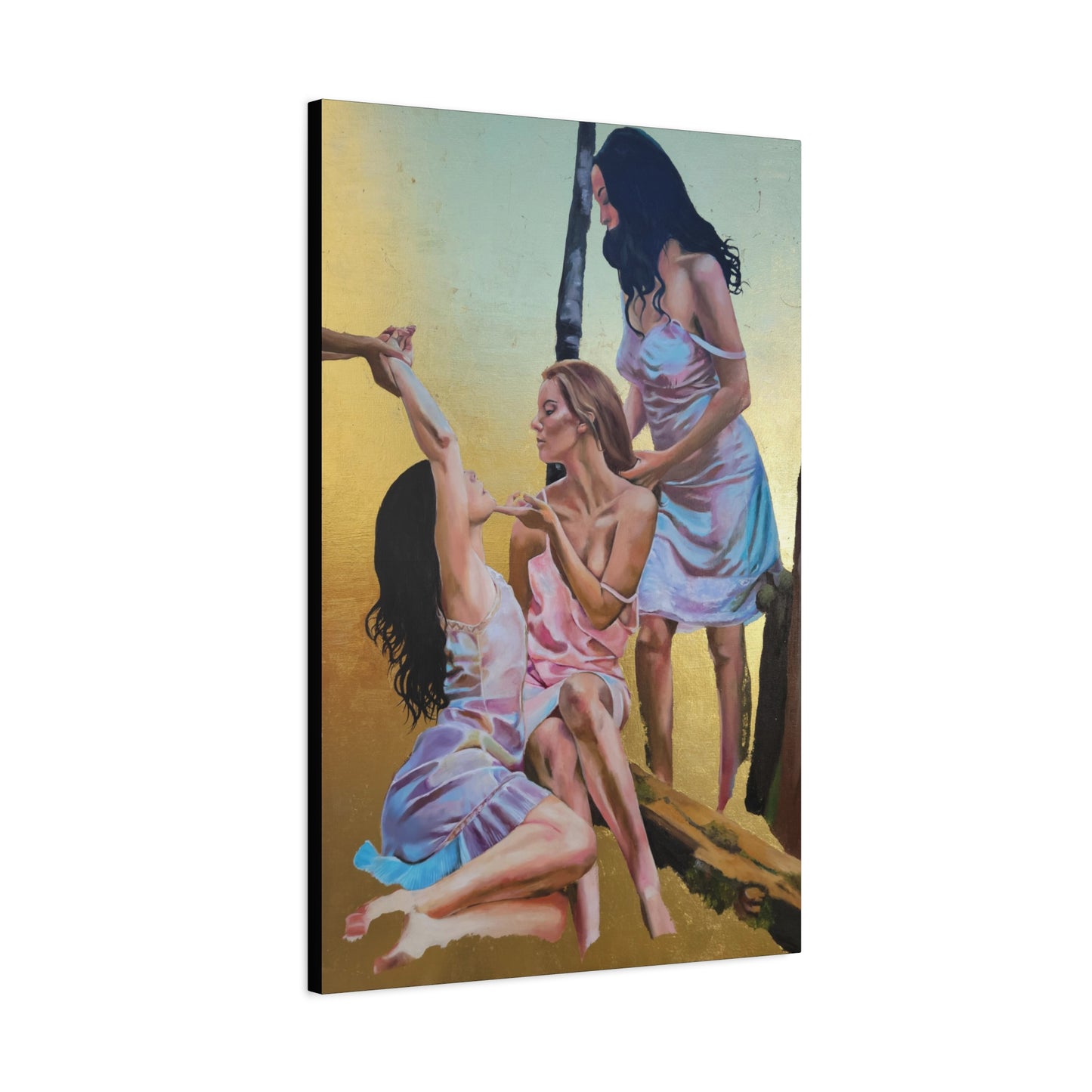 "The Three Graces" Canvas Print
