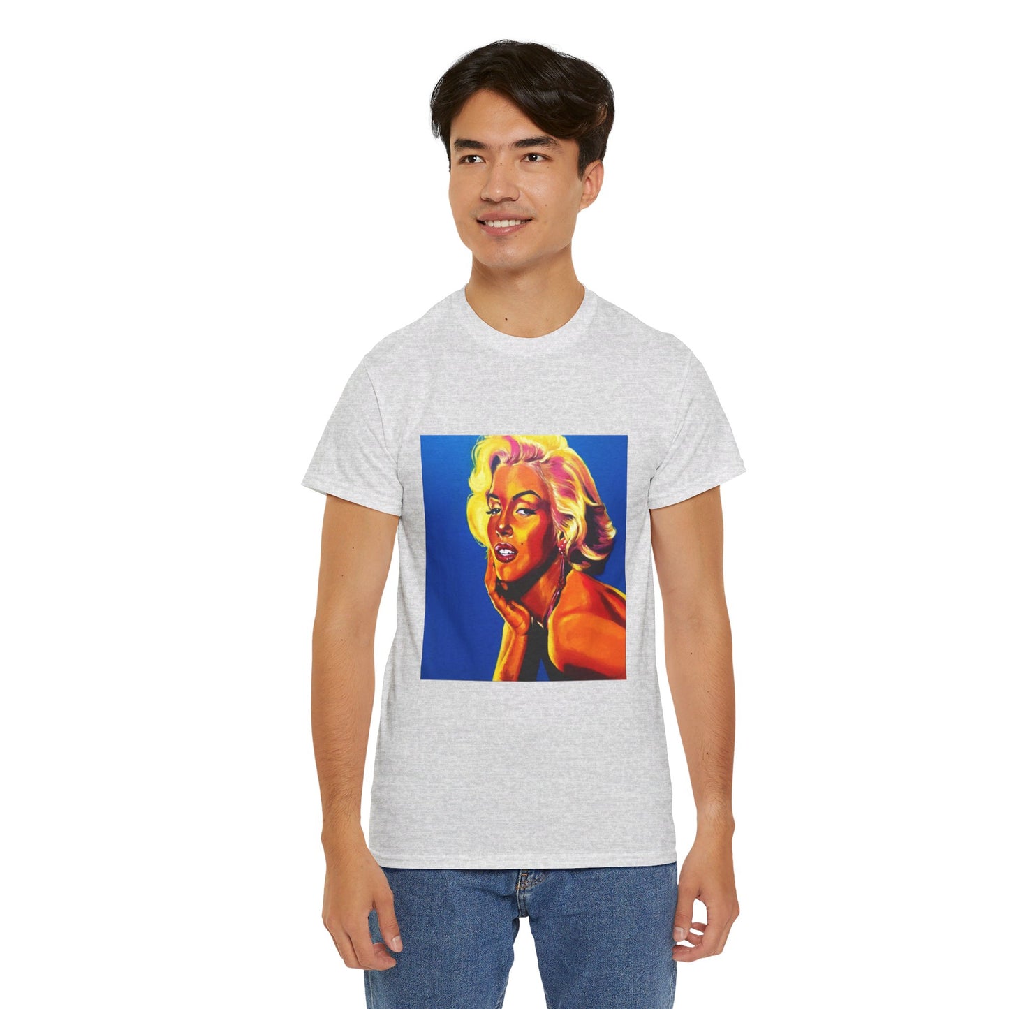 "Marylin Monroe" Unisex Heavy Cotton Tee