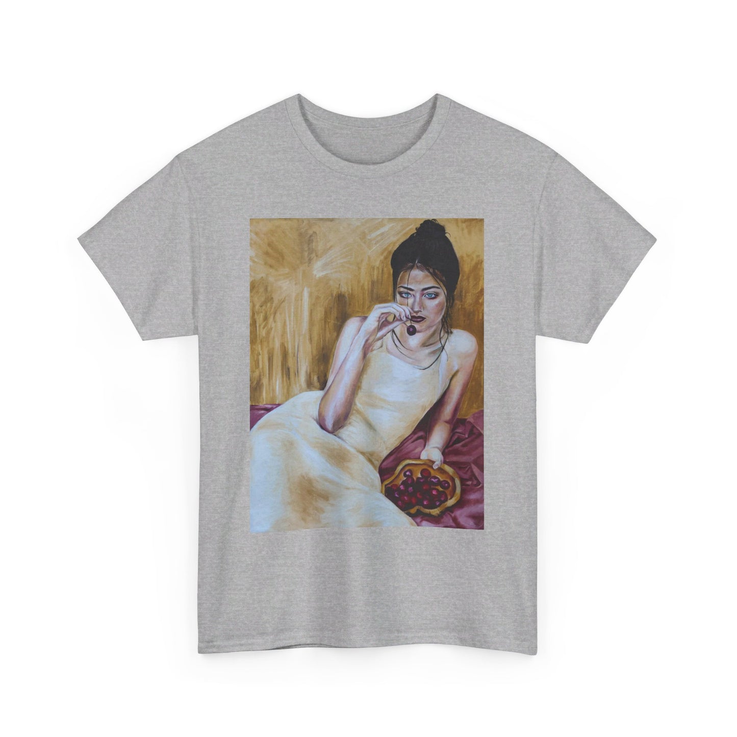 "Basket of Cherries" Unisex Heavy Cotton Tee