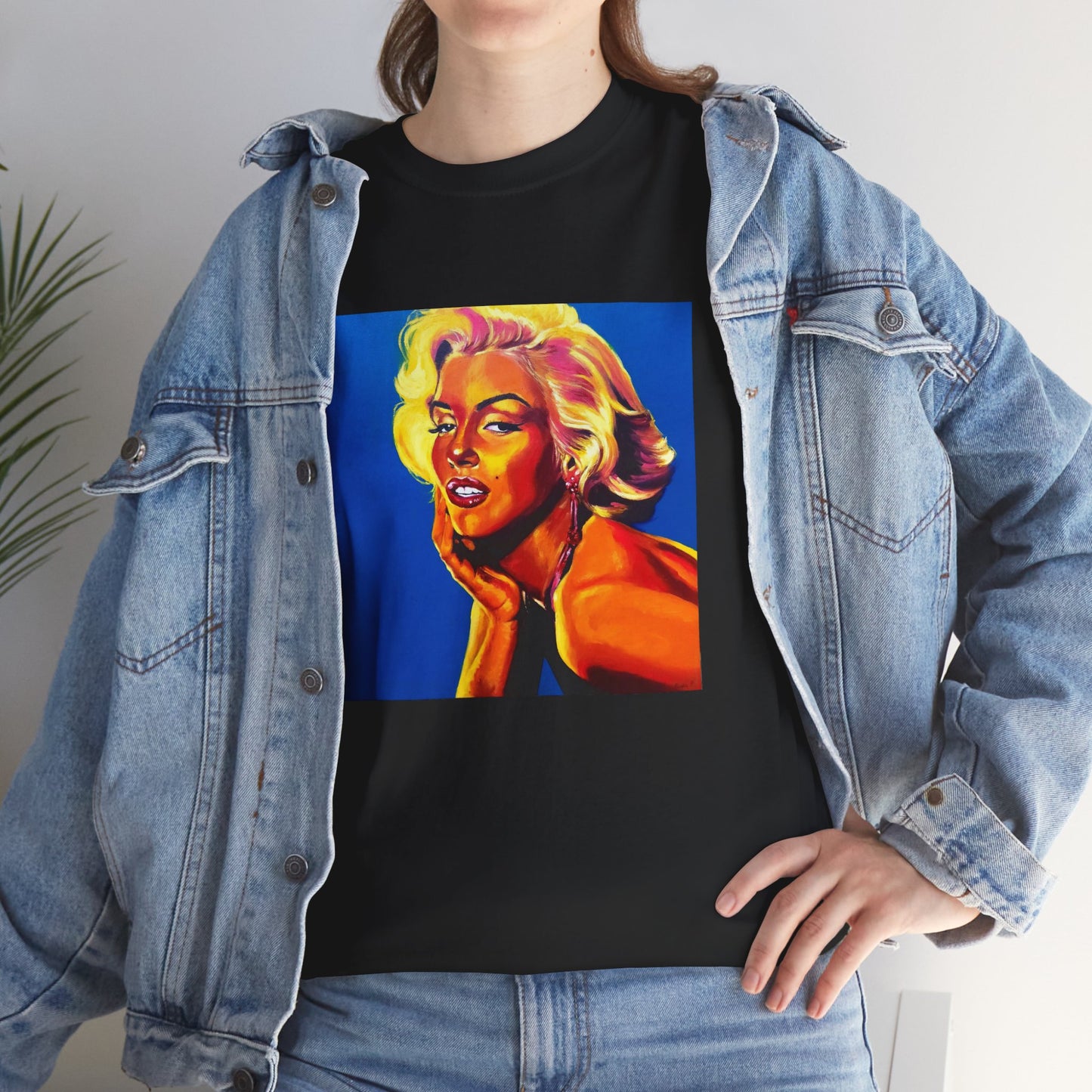 "Marylin Monroe" Unisex Heavy Cotton Tee