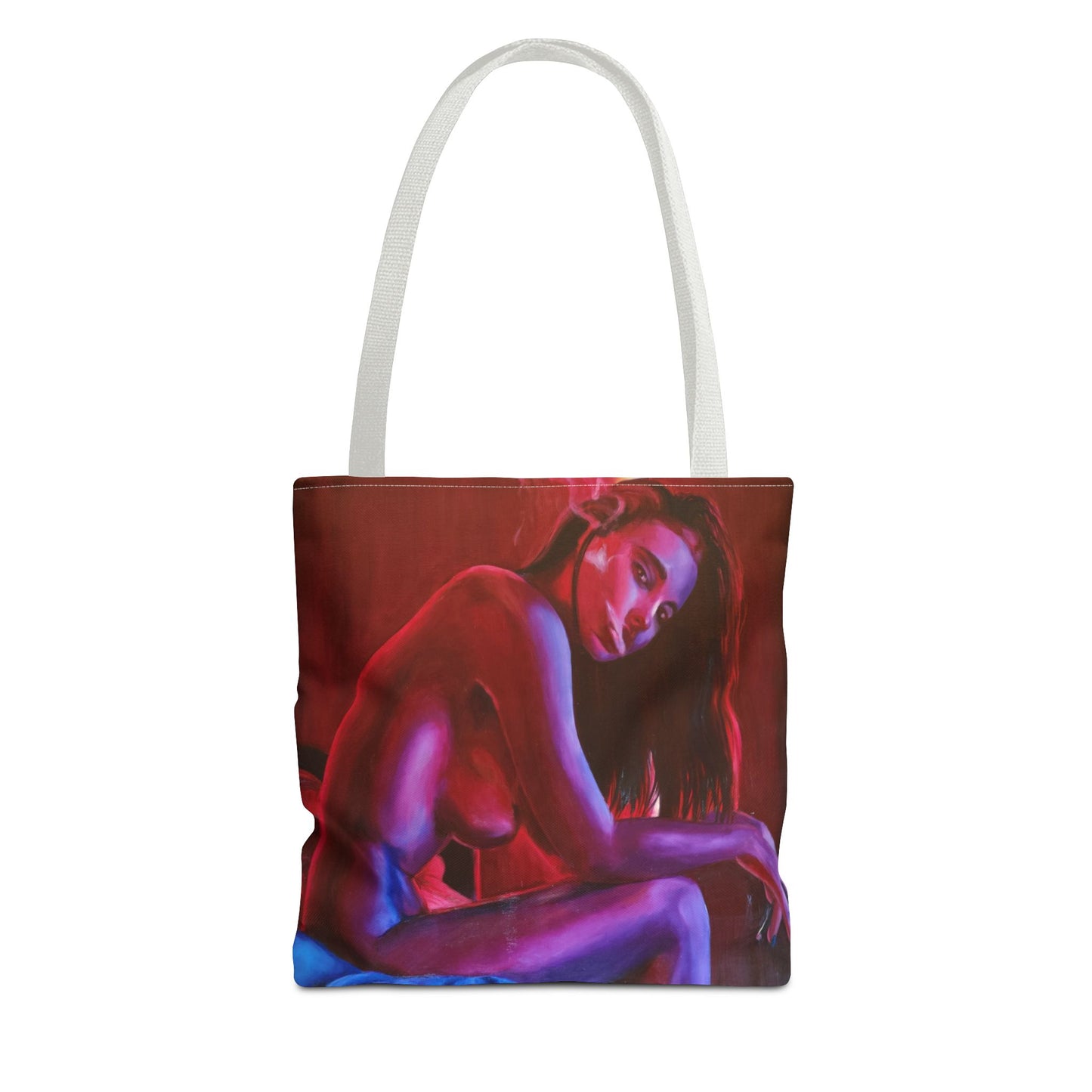 Vibrant "Fuego" Art Tote Bag - Colorful Design for Everyday Use