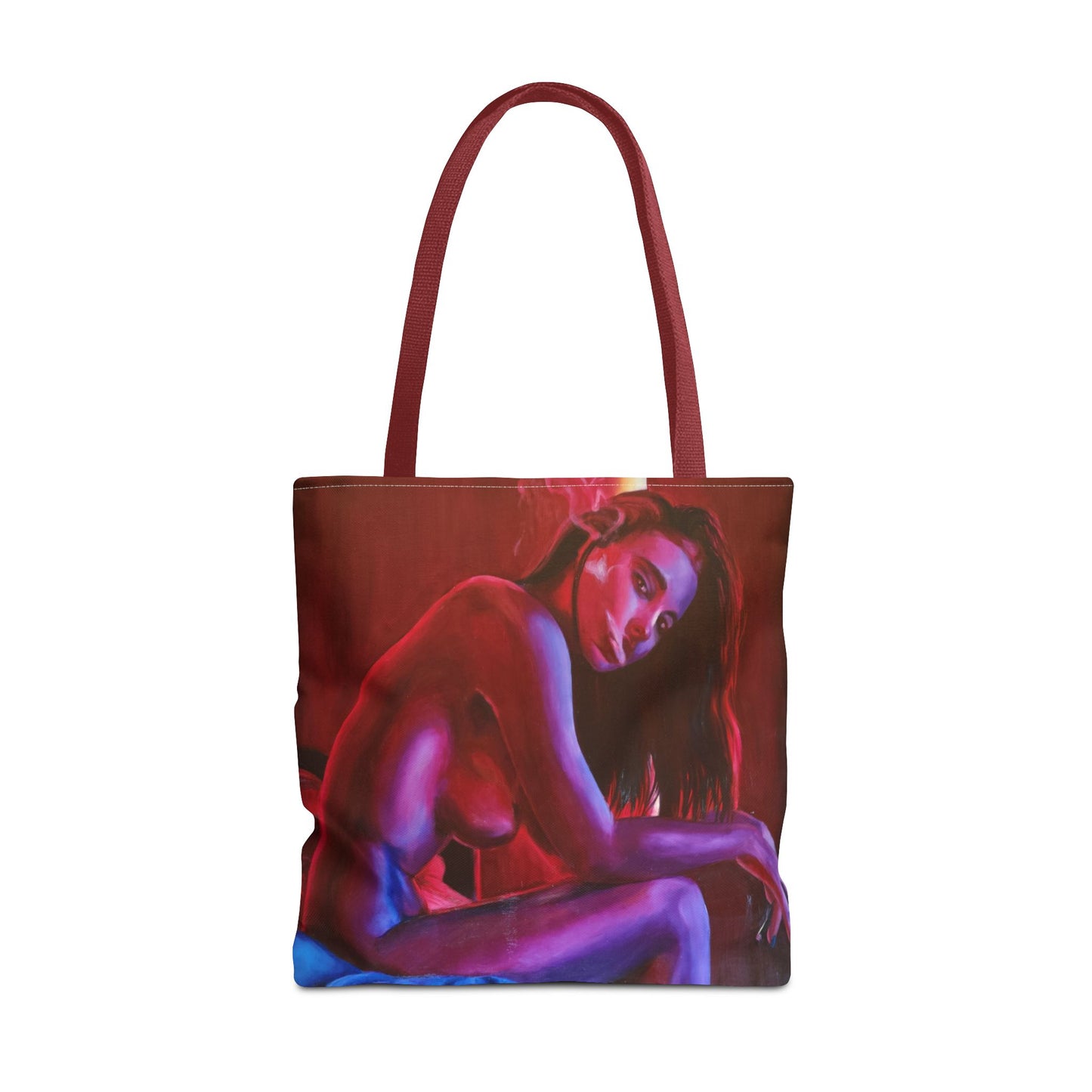 Vibrant "Fuego" Art Tote Bag - Colorful Design for Everyday Use