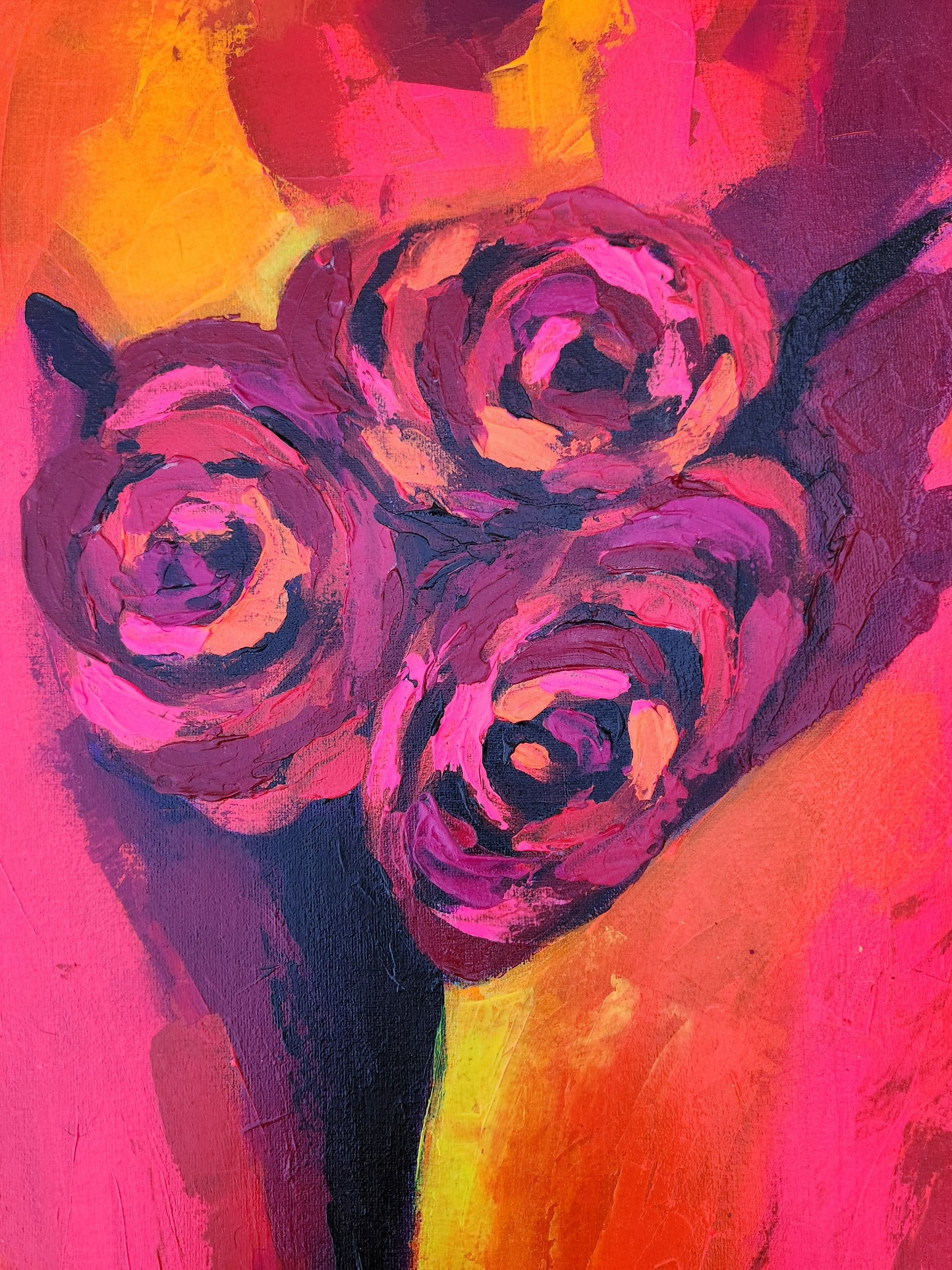 "Sensual Roses" Original Painting