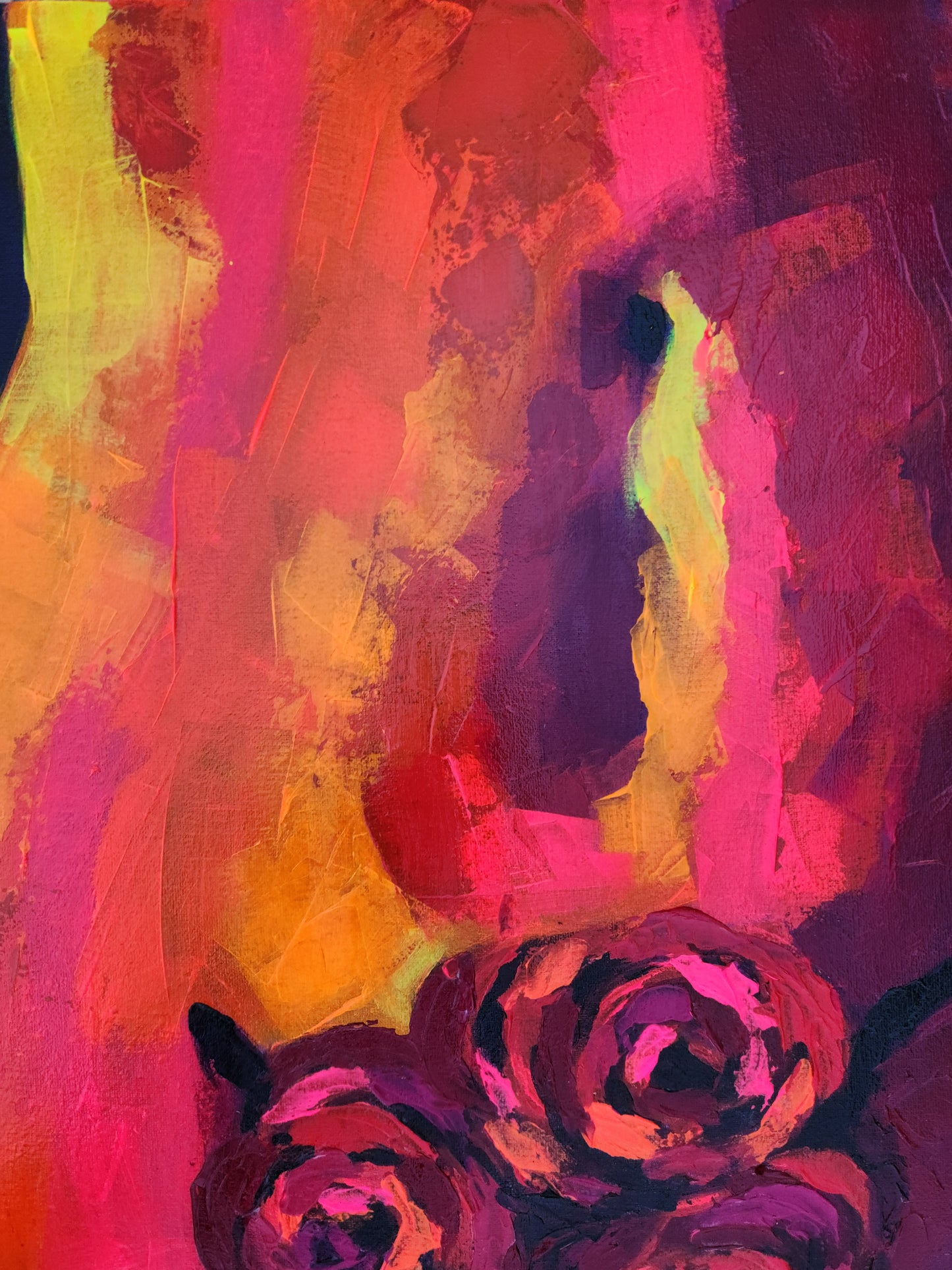 "Sensual Roses" Original Painting