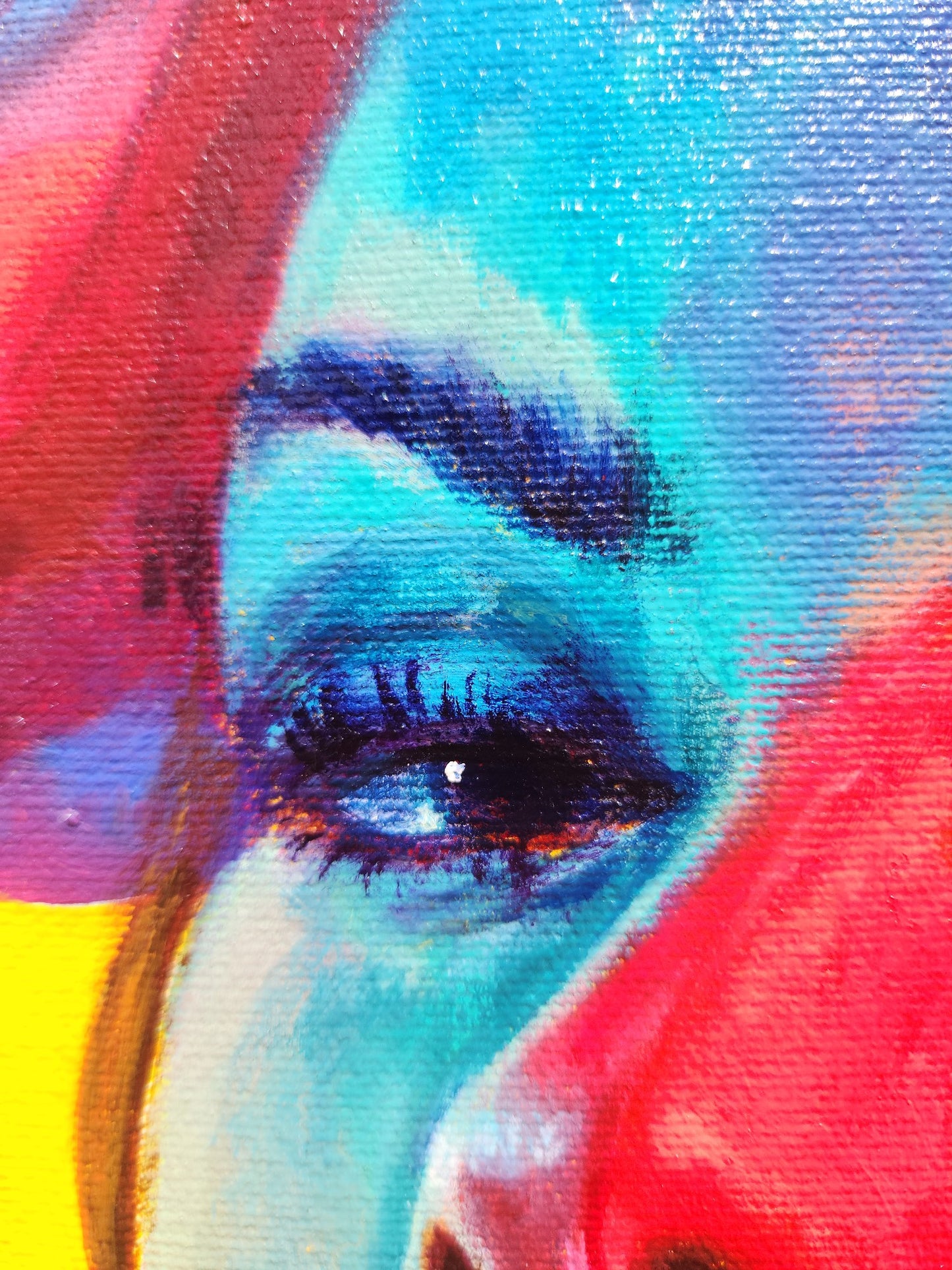 "Vibrant Muse" Original Painting