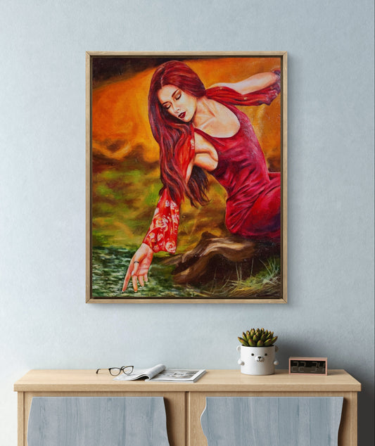 "Slight Touch" Canvas Print