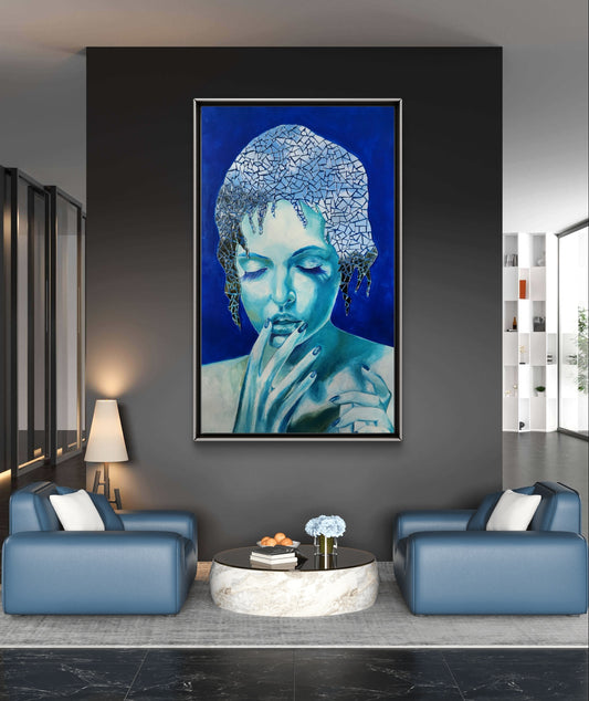 "Ice Queen" Canvas Print