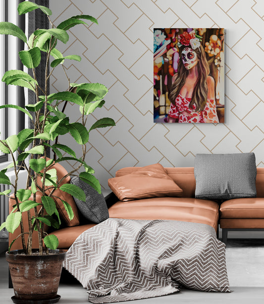 "Claveles" Canvas Print