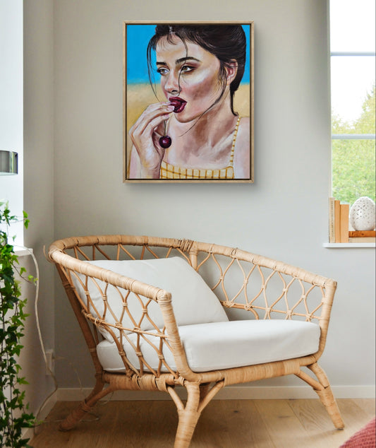 "Cherry" Canvas Print