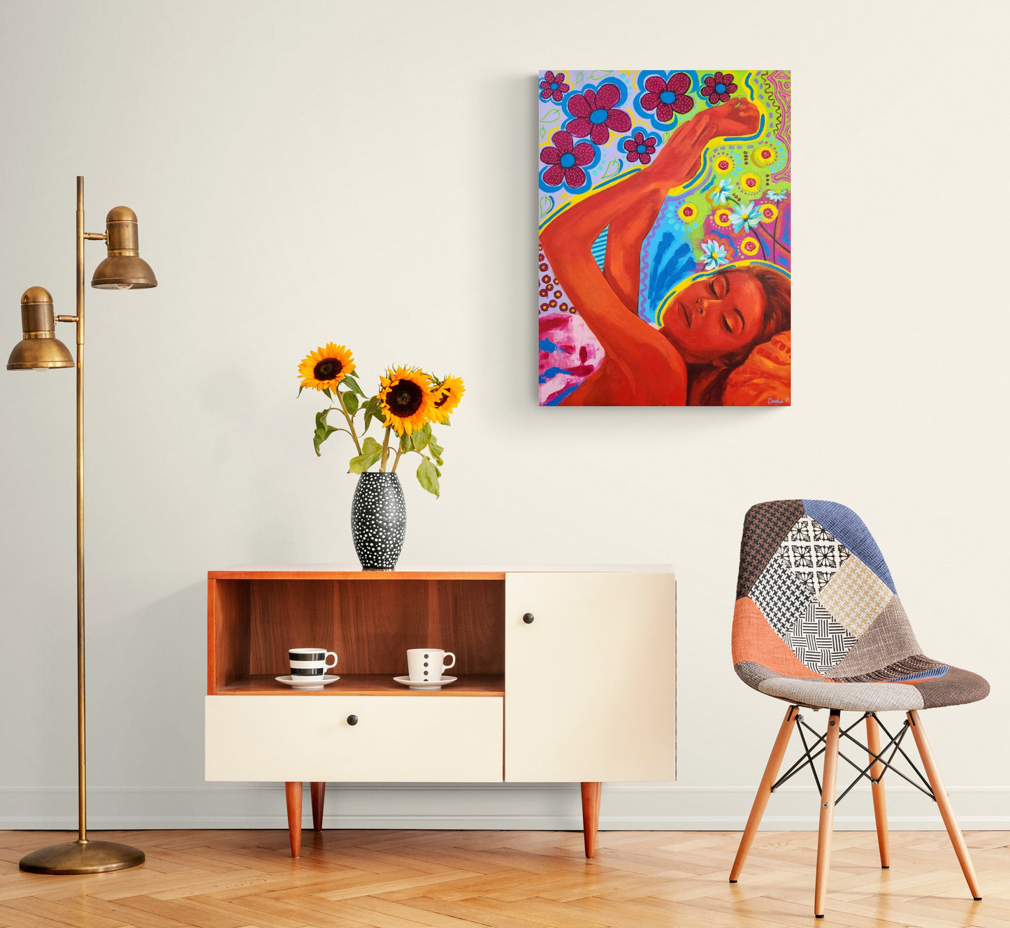 "Daydreaming" Canvas Print