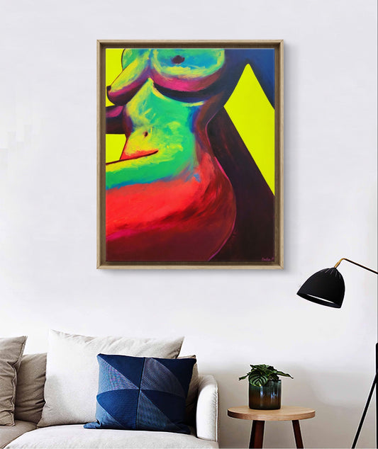 "Color Blast" Canvas Print