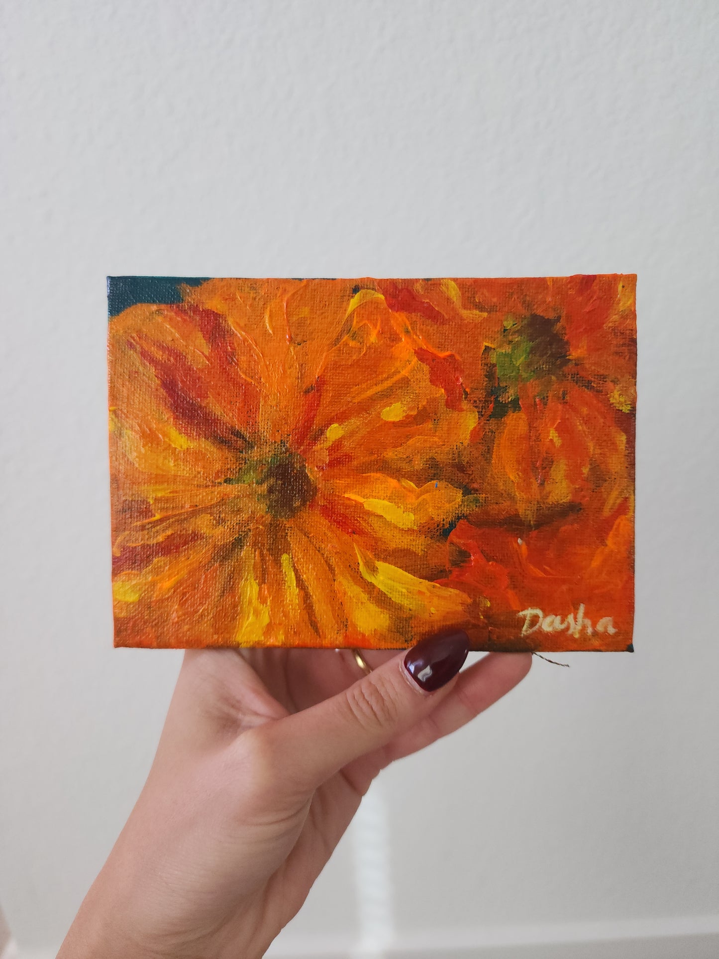 Cempasuchil Mini #2 (Orange Marigolds)