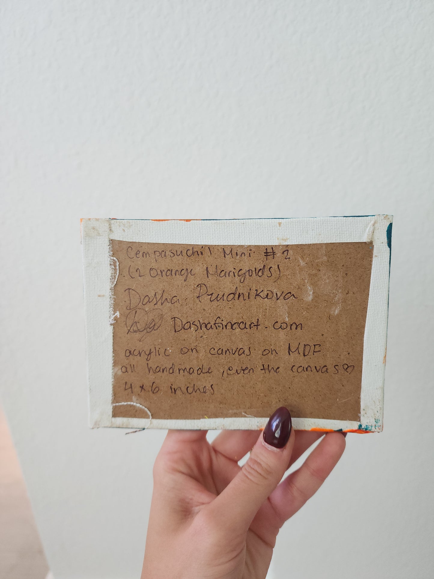 Cempasuchil Mini #2 (Orange Marigolds)