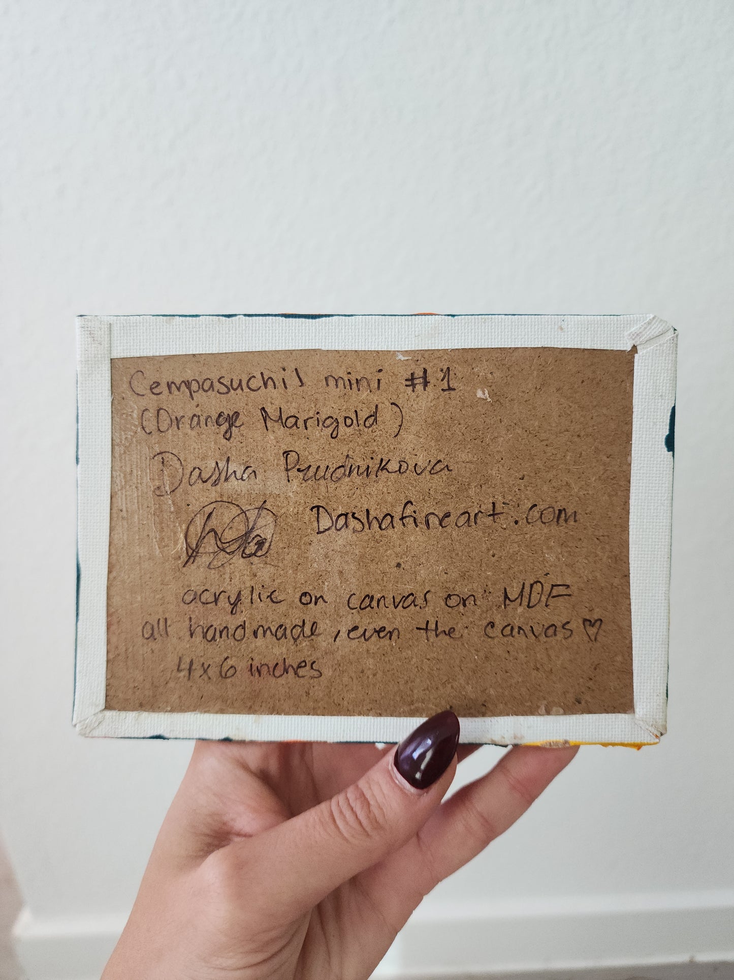 Cempasuchil Mini #1 (Orange Marigold)