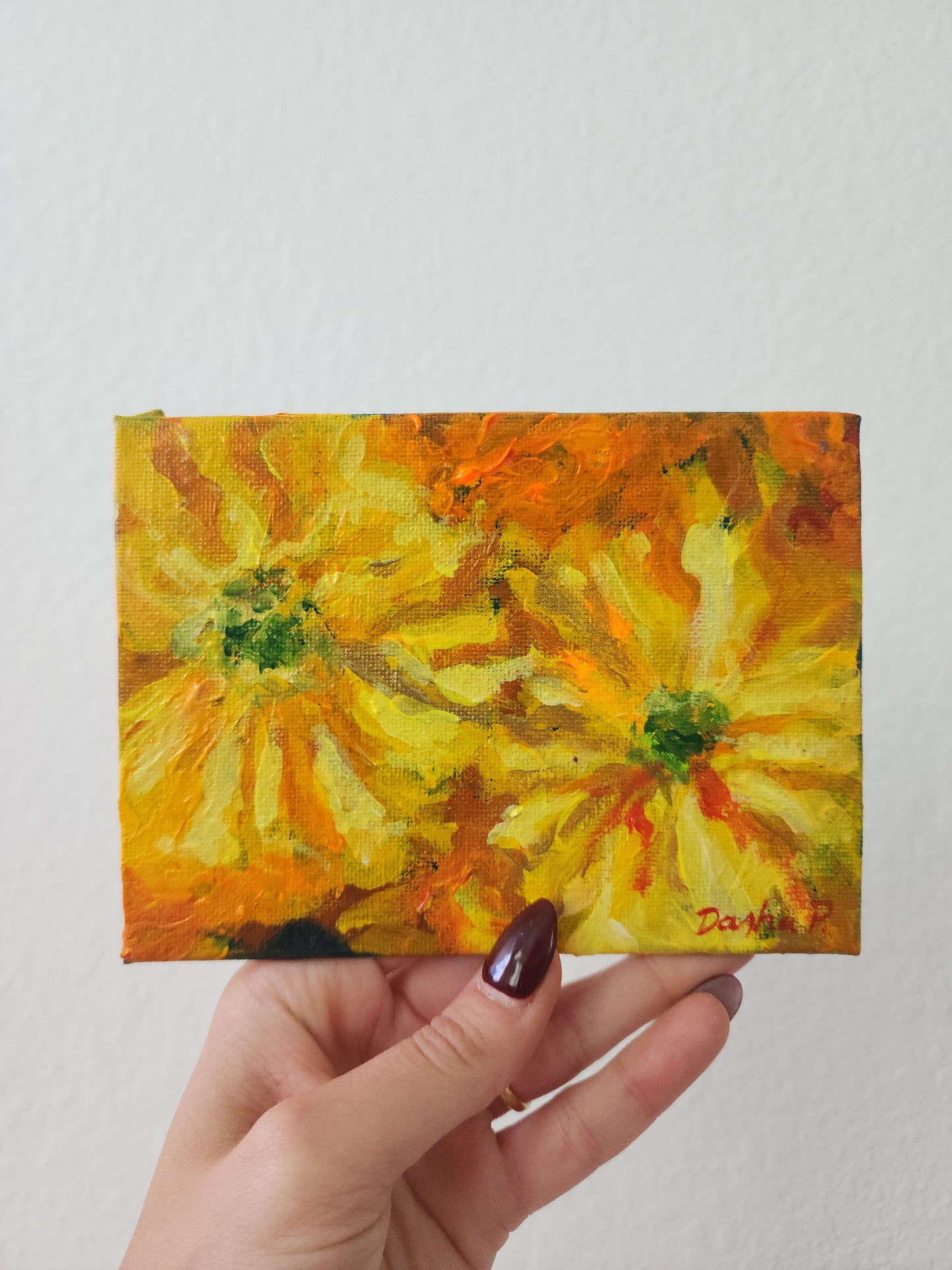 Cempasuchil Mini #3 (Yellow Marigolds)