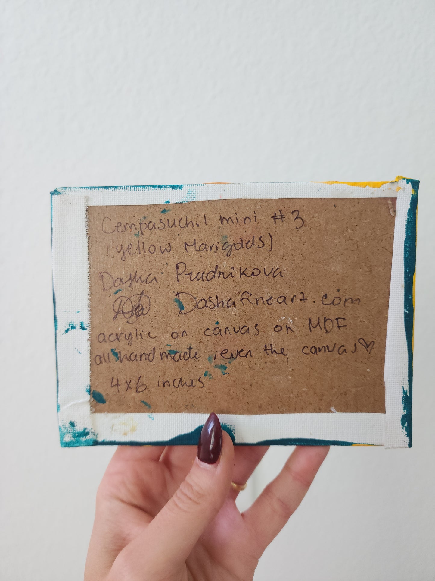 Cempasuchil Mini #3 (Yellow Marigolds)