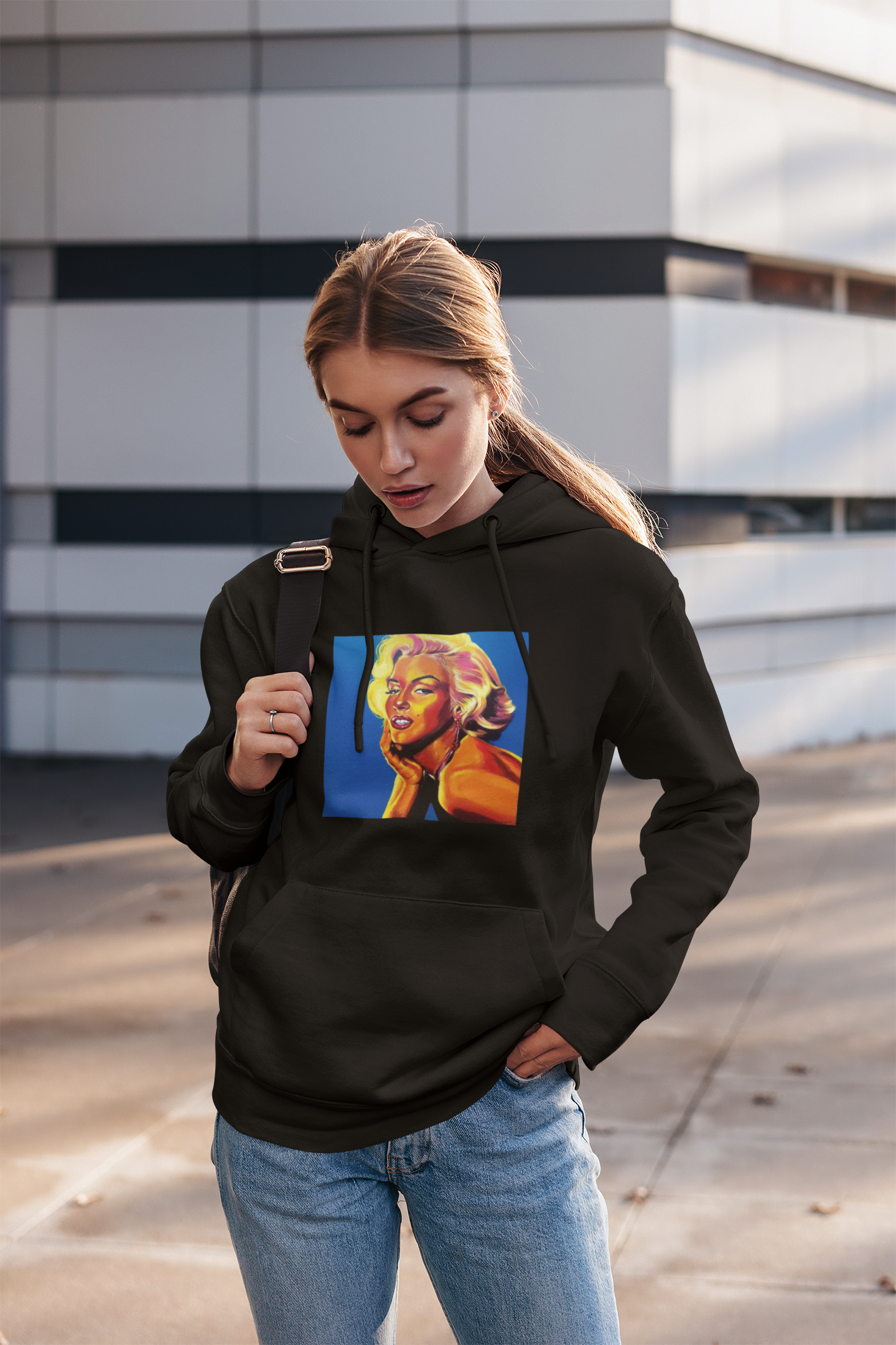 "Marylin Monroe" Unisex Heavy Blend Hooded Sweatshirt