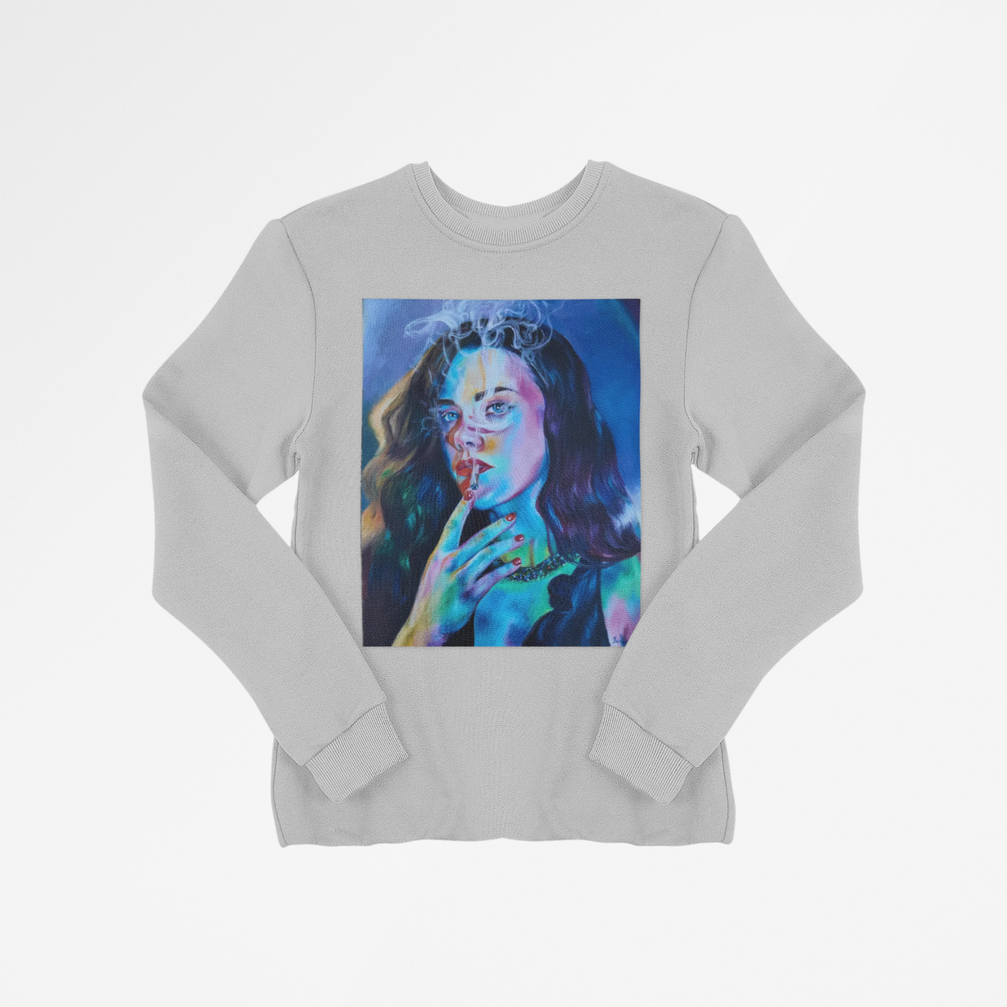 "Smoke" Unisex Heavy Blend Crewneck Sweatshirt
