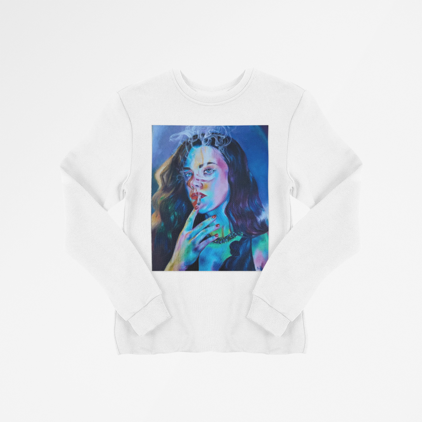 "Smoke" Unisex Heavy Blend Crewneck Sweatshirt