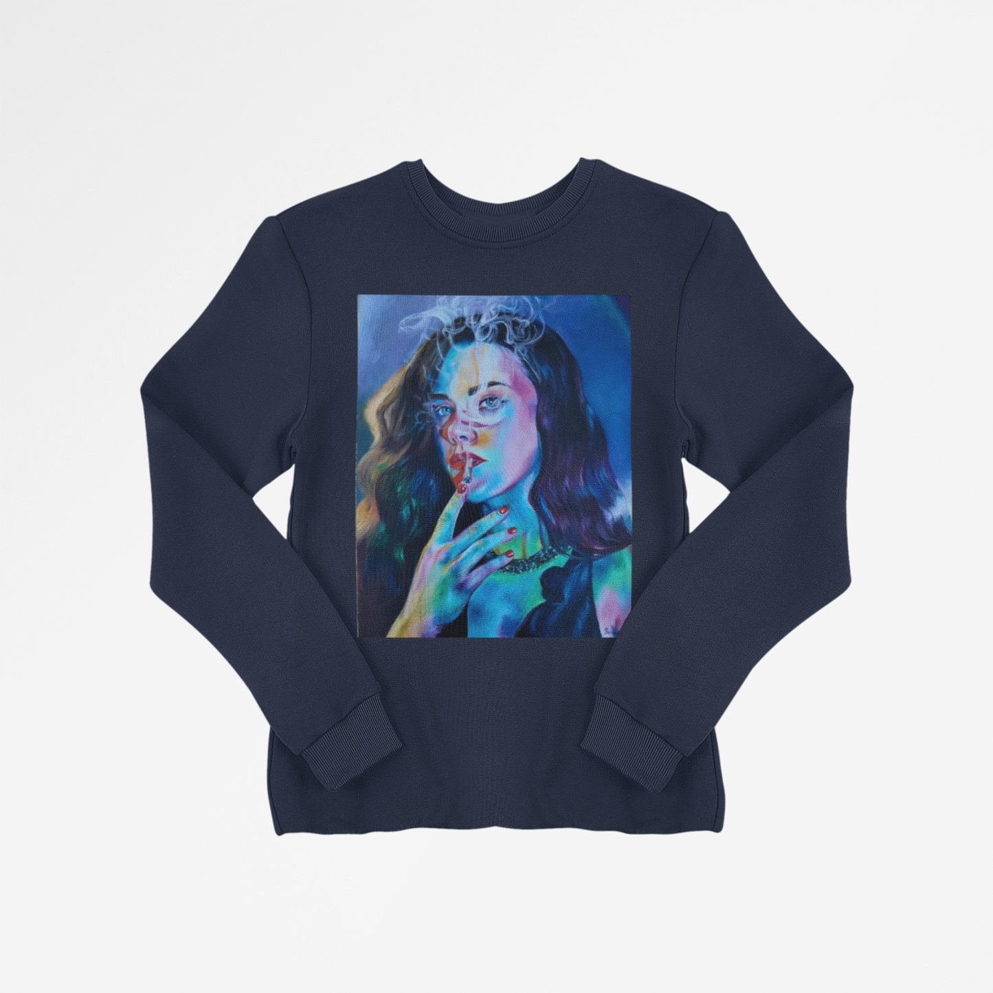 "Smoke" Unisex Heavy Blend Crewneck Sweatshirt