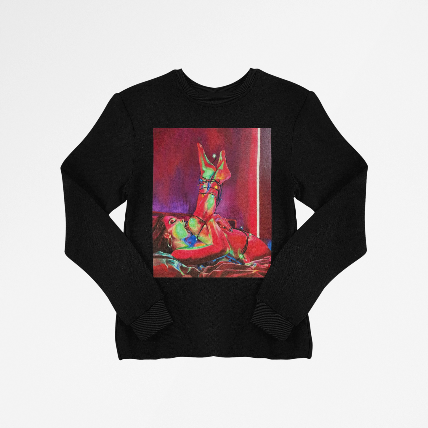"XXXmas Lights" Unisex Heavy Blend™ Crewneck Sweatshirt