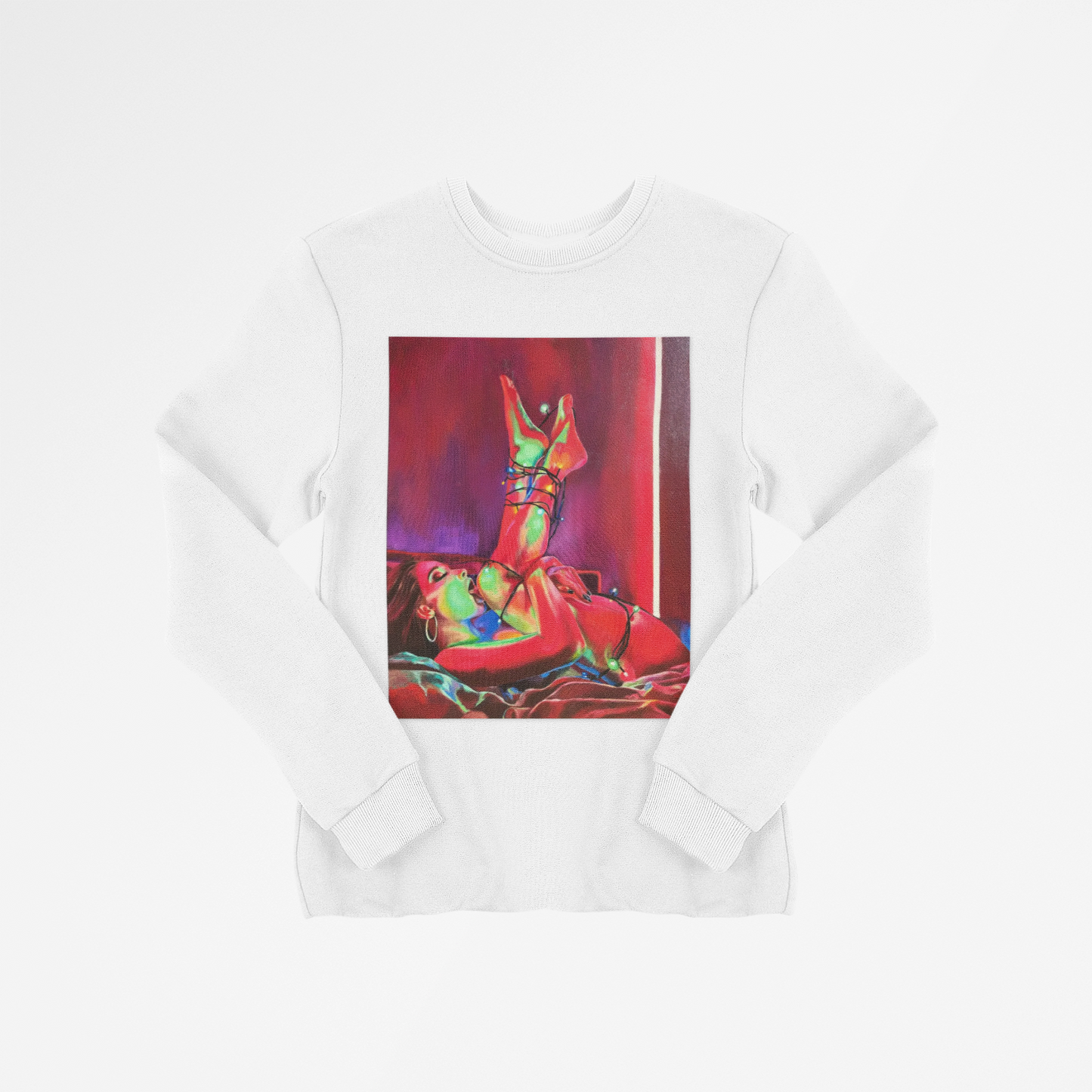 "XXXmas Lights" Unisex Heavy Blend™ Crewneck Sweatshirt