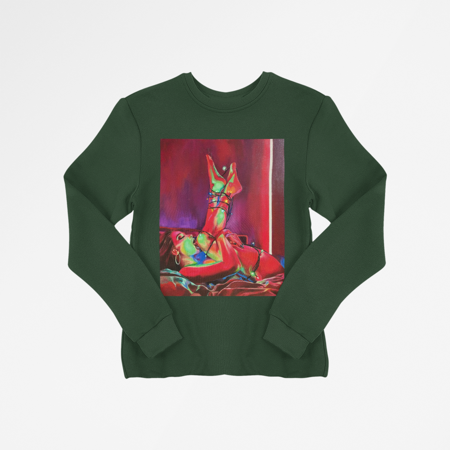 "XXXmas Lights" Unisex Heavy Blend™ Crewneck Sweatshirt