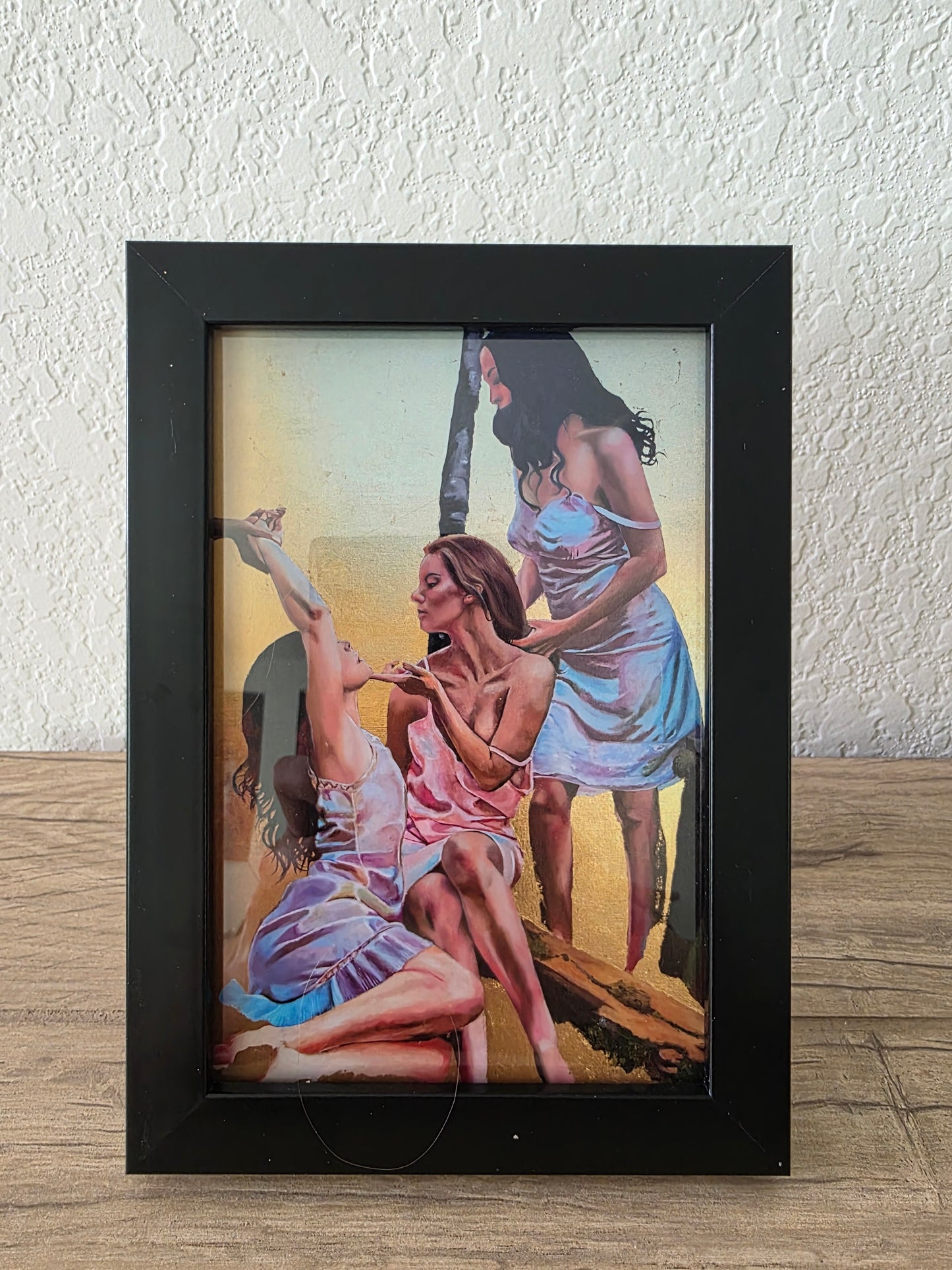 "Three Graces" Signed, Framed Print