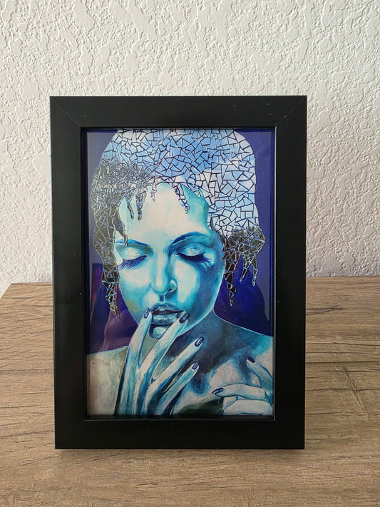 "Ice Queen" Signed, Framed Print