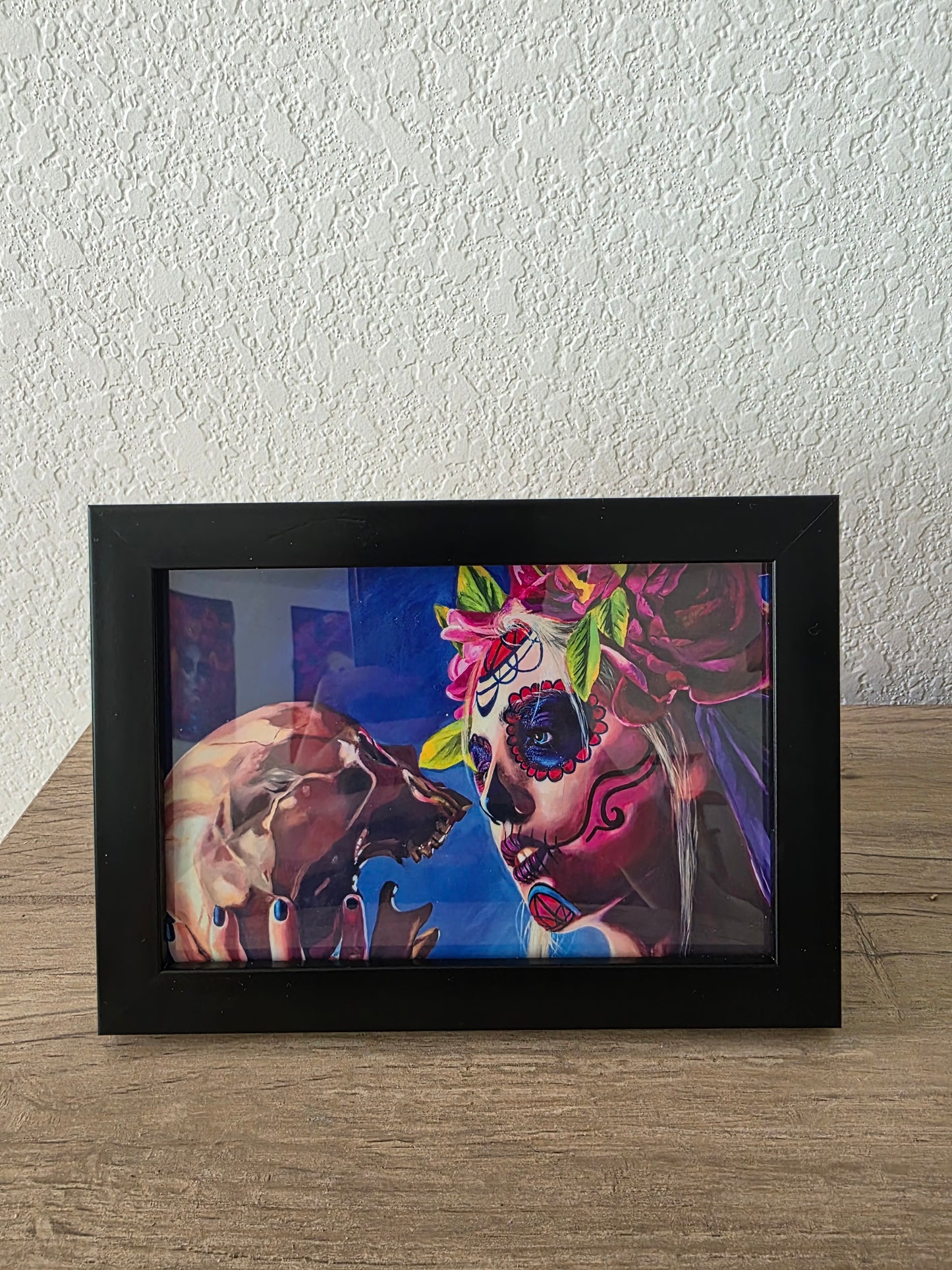 "Kiss of Death" Signed, Framed Print