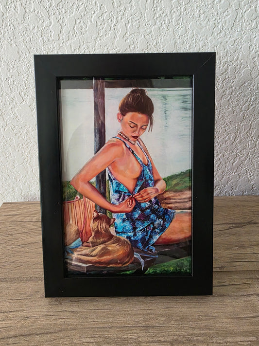 "Summer Day" Signed, Framed Print