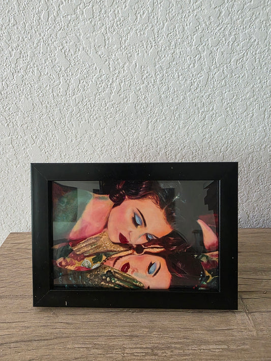 "Mirror" Signed, Framed Print
