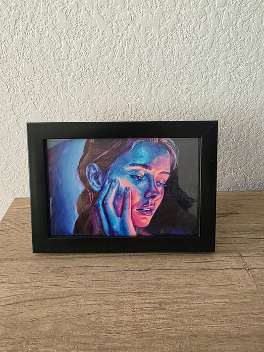 "Still Between Thoughts" Signed, Framed Print