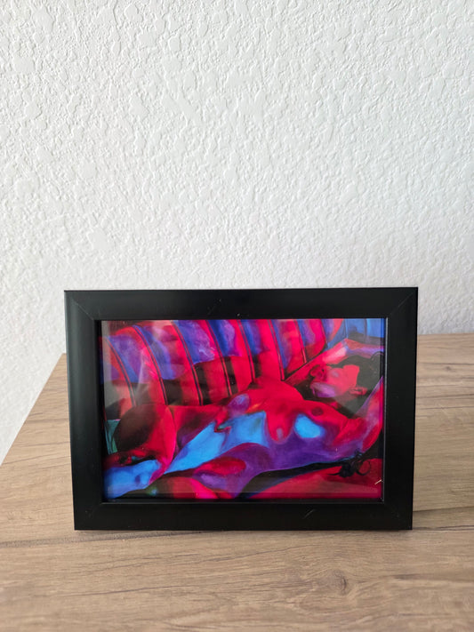 "Unwind" Signed, Framed Print
