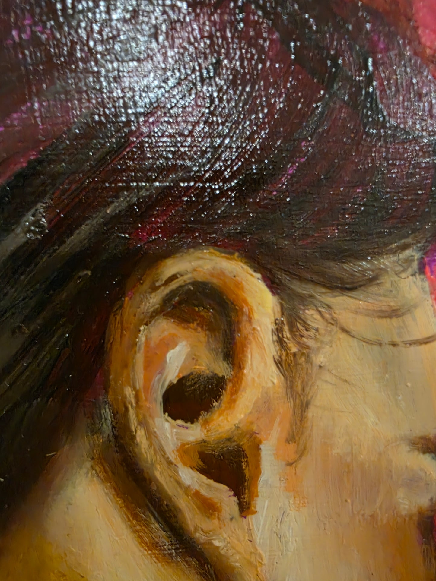 "Holding Myself" Original Painting