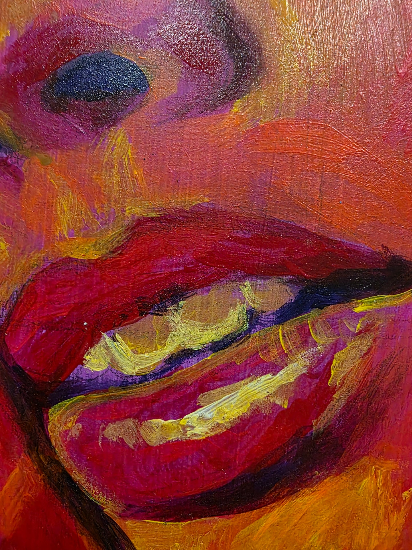 "Soft Gaze - Margot Robbie" Original Painting