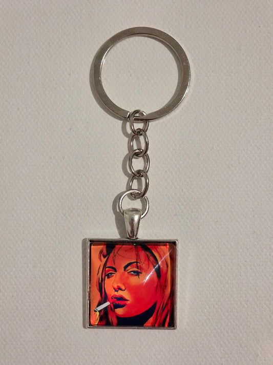 "Angelina Jolie - Girl, Interrupted" Keychain