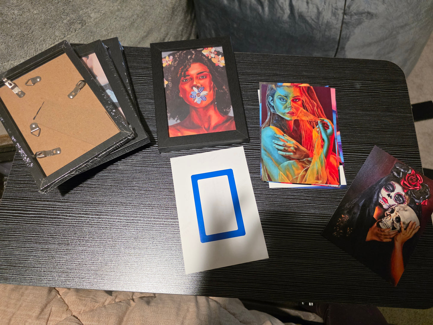 "La Muneca" Signed, Framed Print