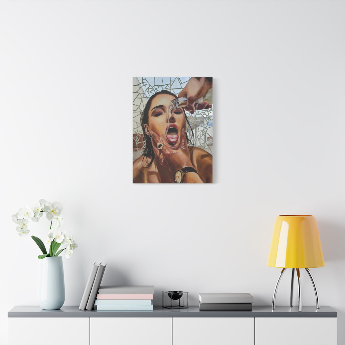 Your POV" - Stretched Canvas Print Wall Art canvas art print mockup view 22