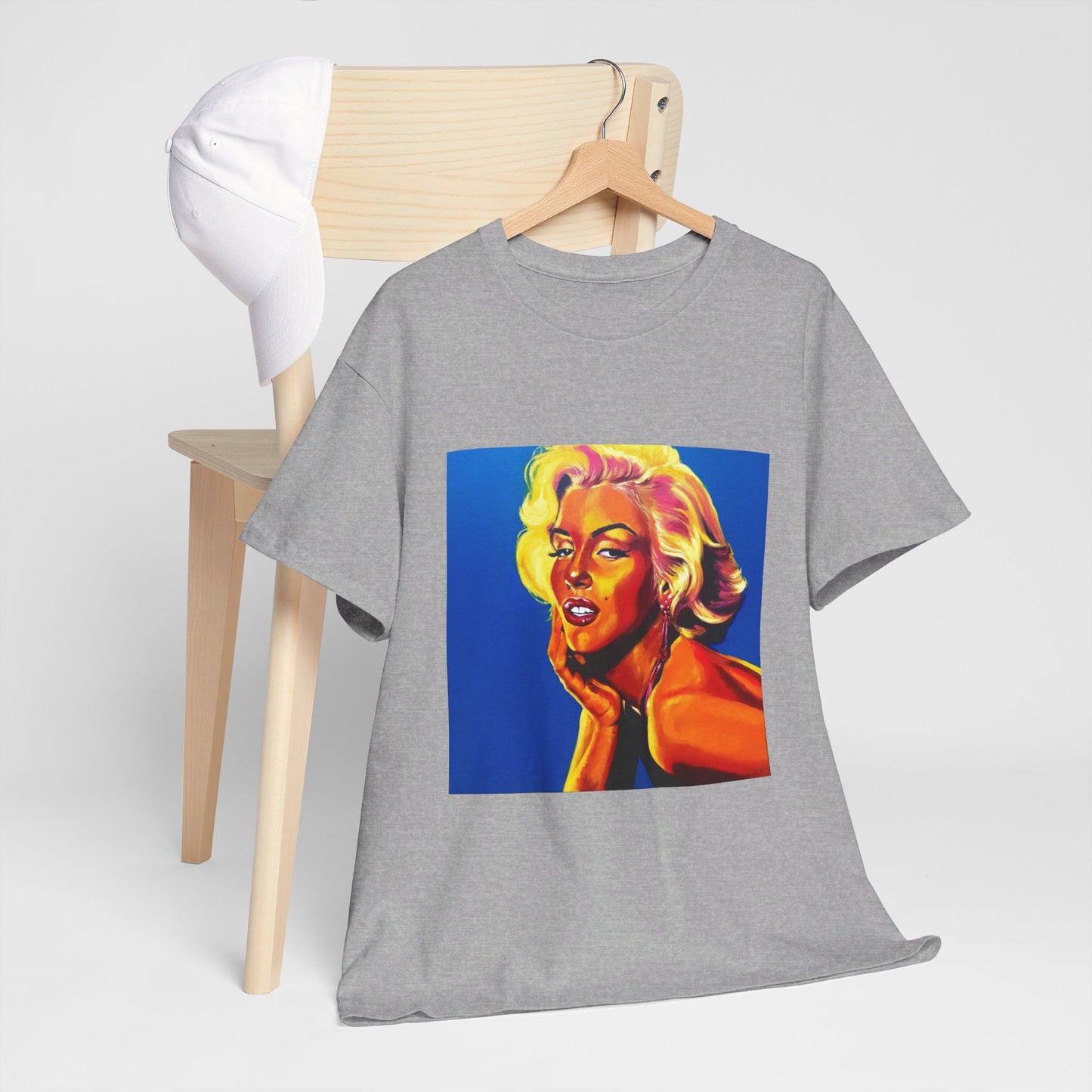 "Marylin Monroe" Unisex Heavy Cotton Tee