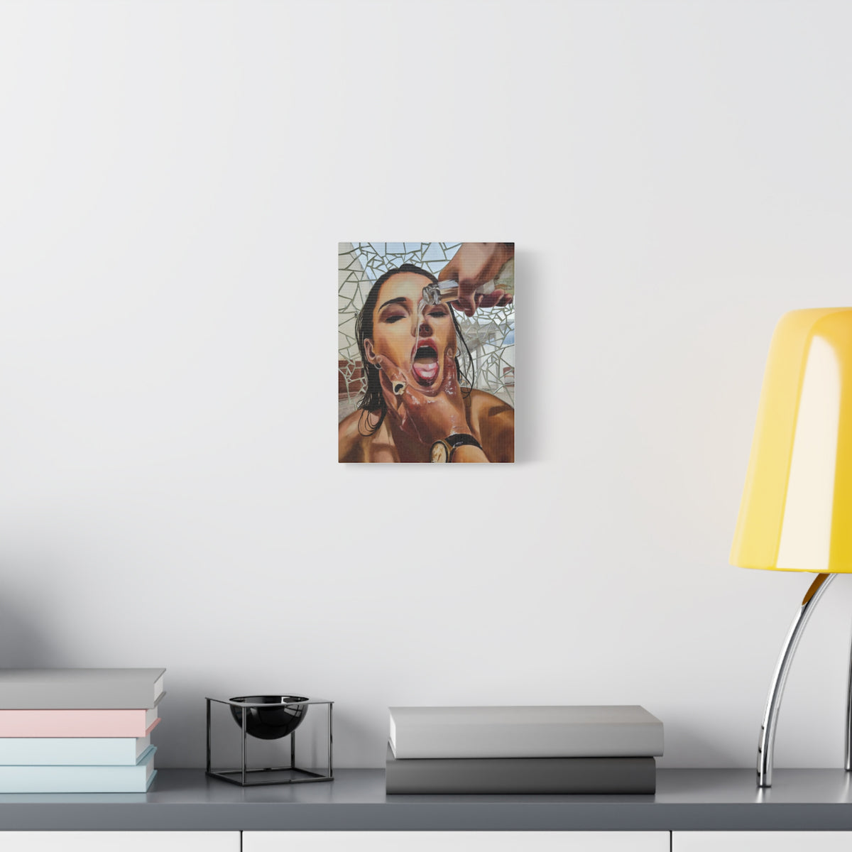 Your POV" - Stretched Canvas Print Wall Art canvas art print mockup view 10