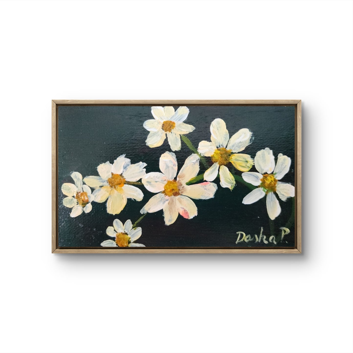 "Micro Daisies" #1 Original Painting
